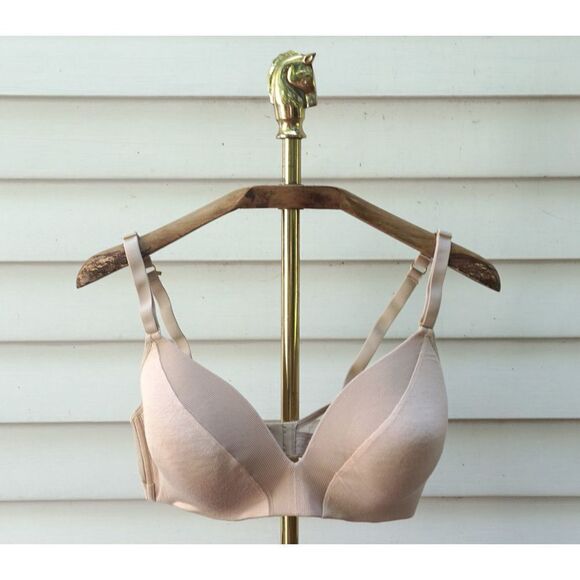 Lively Soft Nude Wireless Mesh Detail Bra - Picture 1 of 7